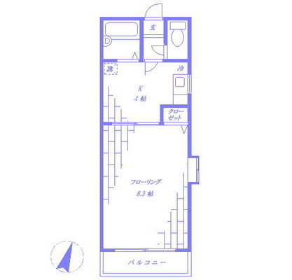 日本医科大学賃貸マンション・1K