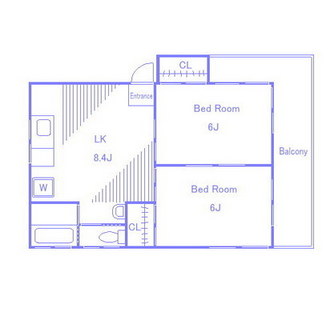 東京都文京区本駒込１丁目 賃貸マンション 2DK