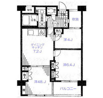 東京都文京区千駄木２丁目 賃貸マンション 3DK