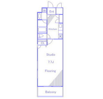 東京都北区中里１丁目 賃貸マンション 1K