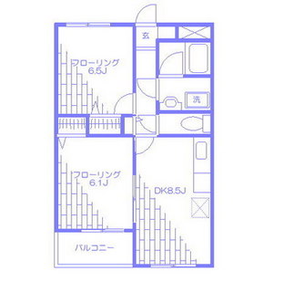 東京都荒川区東尾久２丁目 賃貸マンション 2DK