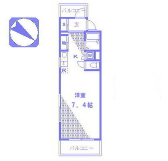 東京都台東区池之端４丁目 賃貸マンション 1K