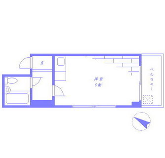 東京都文京区向丘２丁目 賃貸マンション 1R