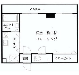 東京都文京区白山５丁目 賃貸マンション 1K