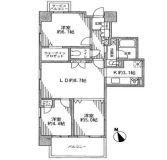 東京都文京区千駄木３丁目 賃貸マンション 3LDK