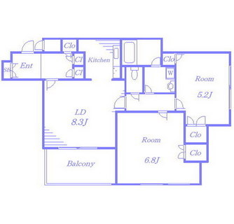 東京都文京区千駄木４丁目 賃貸マンション 2LDK