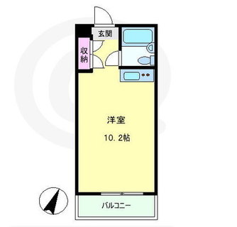 東京都文京区向丘２丁目 賃貸マンション 1R