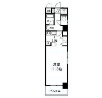 東京都台東区根岸２丁目 賃貸マンション 1K