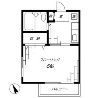 東京都文京区千駄木５丁目 賃貸マンション 1K