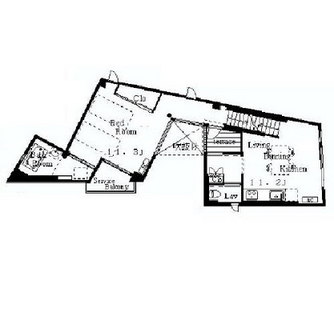 東京都北区田端新町１丁目 賃貸マンション 1LDK