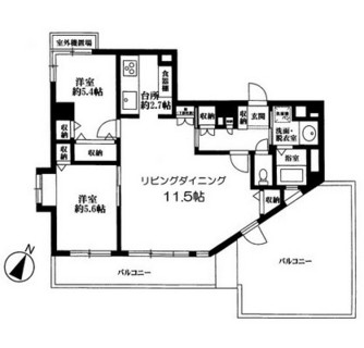 東京都台東区池之端４丁目 賃貸マンション 2LDK