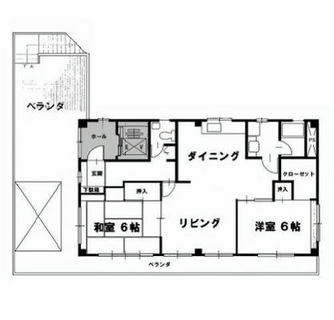 東京都荒川区西日暮里４丁目 賃貸マンション 2LDK