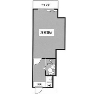 東京都文京区白山１丁目 賃貸マンション 1K