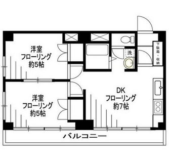 東京都文京区千駄木３丁目 賃貸マンション 2DK