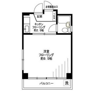 東京都文京区向丘１丁目 賃貸マンション 1K