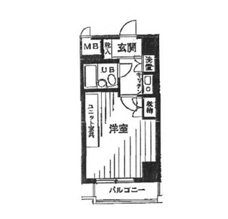 東京都文京区白山１丁目 賃貸マンション 1K