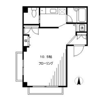 東京都文京区千駄木２丁目 賃貸マンション 1R