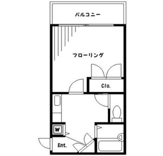 東京都北区田端２丁目 賃貸アパート 1K