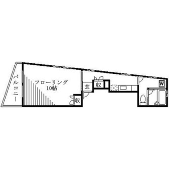 東京都荒川区東日暮里５丁目 賃貸マンション 1K