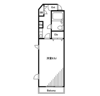 東京都文京区本駒込１丁目 賃貸マンション 1K