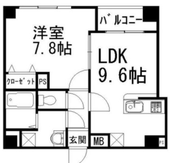 東京都文京区白山１丁目 賃貸マンション 1LDK