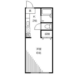 東京都文京区白山５丁目 賃貸アパート 1K