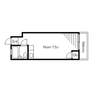 東京都北区田端２丁目 賃貸マンション 1R