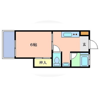 東京都北区田端新町１丁目 賃貸アパート 1DK