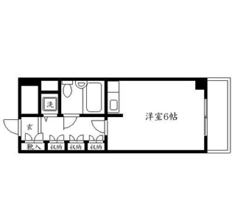 東京都文京区千駄木２丁目 賃貸マンション 1R