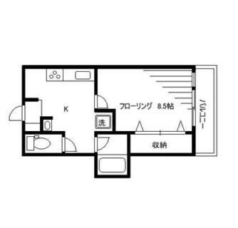 東京都文京区小石川５丁目 賃貸マンション 1K