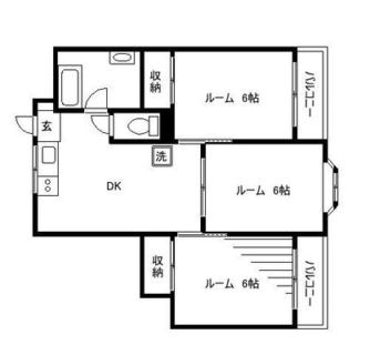 東京都文京区本駒込６丁目 賃貸マンション 3DK