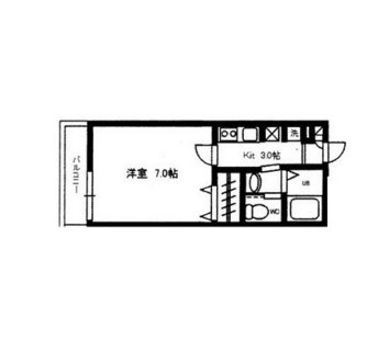 東京都文京区本駒込２丁目 賃貸マンション 1K