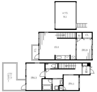 東京都文京区白山５丁目 賃貸マンション 3LDK