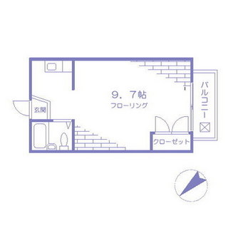 東京都文京区本駒込３丁目 賃貸マンション 1R