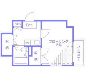 東京都文京区千駄木４丁目 賃貸マンション 1K